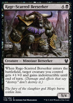 Rage-Scarred Berserker - Theros Beyond Death (Common) [THB-113] Imagen principal del producto