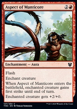 Aspect of Manticore - Theros Beyond Death (Common) [THB-127] Immagine principale del prodotto