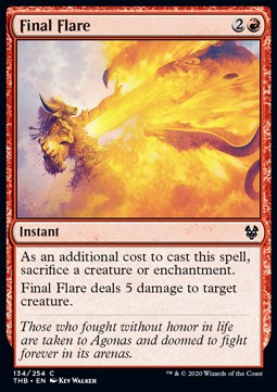 Final Flare - Theros Beyond Death (Common) [THB-134] Imagen principal del producto