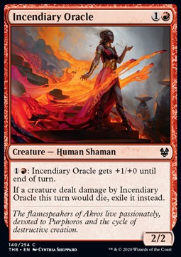 Incendiary Oracle - Theros Beyond Death (Common) [THB-140] Main image