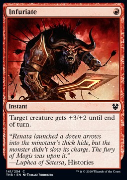 Infuriate - Theros Beyond Death (Common) [THB-141] Imagen principal del producto
