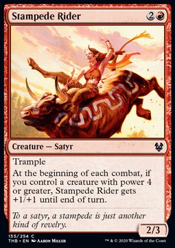 Stampede Rider - Theros Beyond Death (Common) [THB-155] Main image