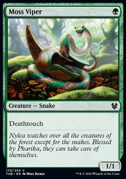 Moss Viper - Theros Beyond Death (Common) [THB-179] Immagine principale del prodotto