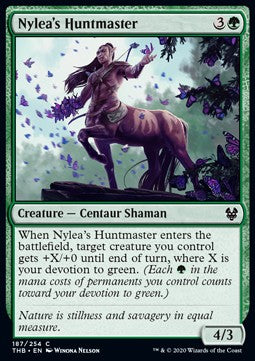 Nylea's Huntmaster - Theros Beyond Death (Common) [THB-187] Hover Image