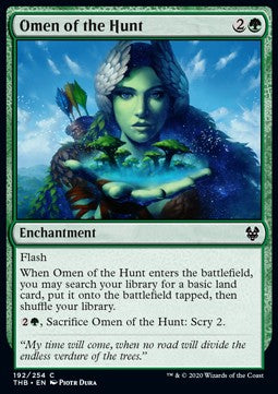 Omen of the Hunt - Theros Beyond Death (Common) [THB-192] Main image