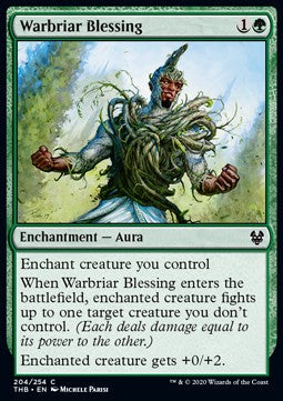 Warbriar Blessing - Theros Beyond Death (Common) [THB-204] Hover Image
