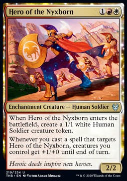 Hero of the Nyxborn - Theros Beyond Death (Uncommon) [THB-219] Immagine principale del prodotto