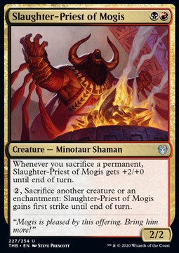 Slaughter-Priest of Mogis - Theros Beyond Death (Uncommon) [THB-227] Immagine principale del prodotto