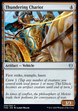 Thundering Chariot - Theros Beyond Death (Uncommon) [THB-239] Hover Image