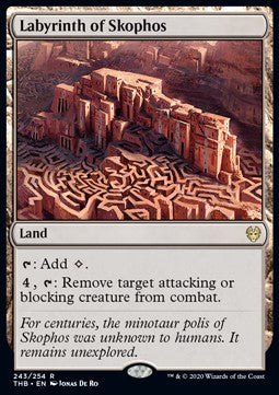 Labyrinth of Skophos - Theros Beyond Death (Rare) [THB-243] Main image