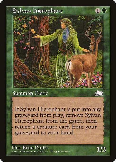 Sylvan Hierophant – Weatherlight (WTH-141) Magic: The Gathering card | LC-REM-20260804-15353634455884-432a6908-0ee3-45c5-9089-b7f8cf1184bb