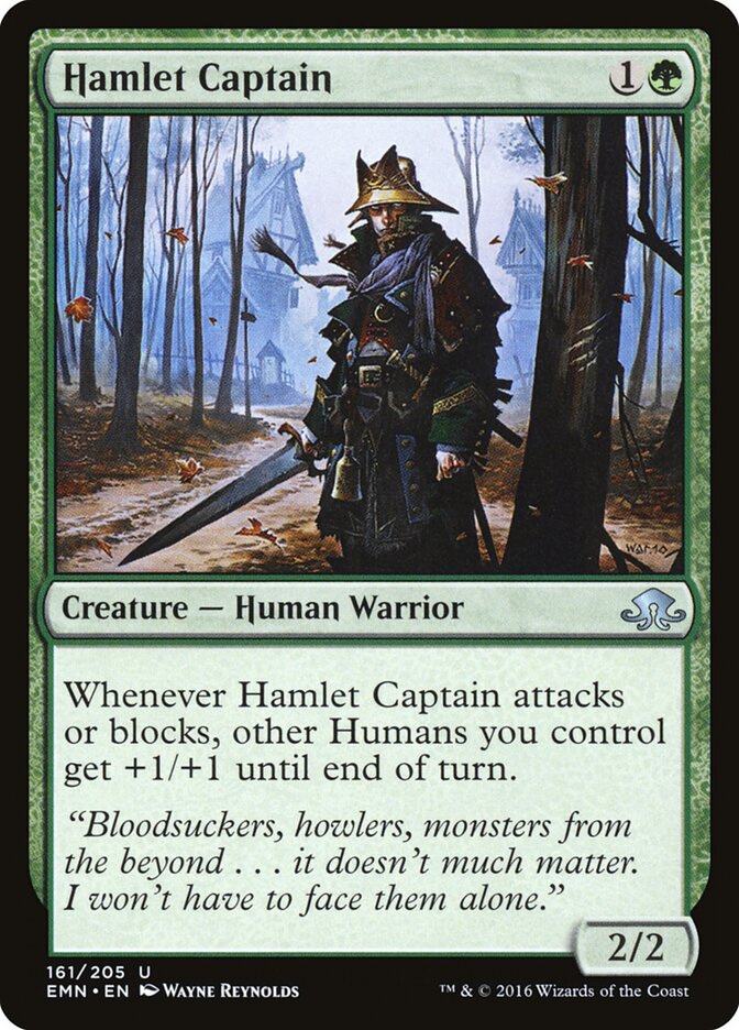 Hamlet Captain - Eldritch Moon (Uncommon) [EMN-161]