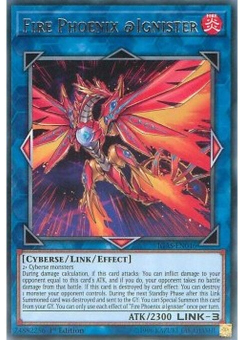 Fire Phoenix @Ignister — Ignition Assault (IGAS-046) Yu-Gi-Oh! card Imagen principal del producto