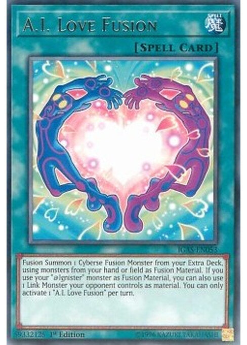 A.I. Love Fusion — Ignition Assault (IGAS-053) Yu-Gi-Oh! card Imagen principal del producto