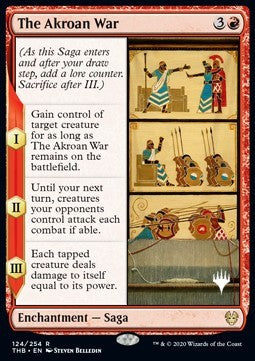 The Akroan War (V.1) - Theros Beyond Death: Promos (Rare) [PTHB-124]