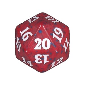 Game Night 2019: D20 Die (Red) - Game Night 2019