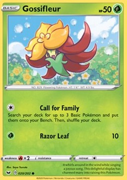 Gossifleur - Sword & Shield (Common) [SSH-20] Hover Image