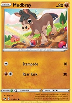 Mudbray - Sword & Shield (Common) [SSH-105] Imagen principal del producto