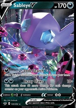Sableye V - Sword & Shield (Ultra Rare) [SSH-120]