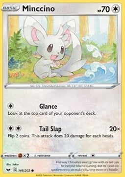 Minccino - Sword & Shield (Common) [SSH-145] Main image