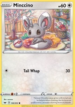 Minccino - Sword & Shield (Common) [SSH-146] Imagen principal del producto