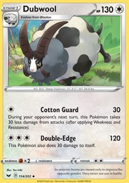 Dubwool - Sword & Shield (Uncommon) [SSH-154] Imagen principal del producto