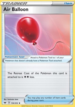 Air Balloon - Sword & Shield (Uncommon) [SSH-156] Main image