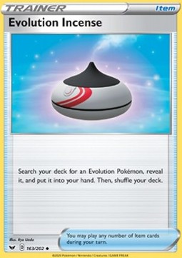 Evolution Incense - Sword & Shield (Uncommon) [SSH-163] Hover Image