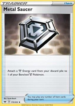 Metal Saucer - Sword & Shield (Uncommon) [SSH-170] Main image