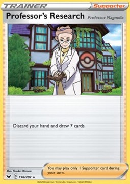 Professor's Research - Sword & Shield (Holo Rare) [SSH-178] Imagen principal del producto