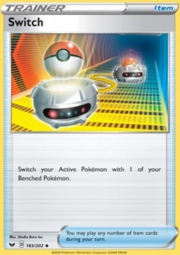 Switch - Sword & Shield (Uncommon) [SSH-183] Hover Image