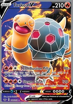 Torkoal V - Sword & Shield (Ultra Rare) [SSH-188] Main image