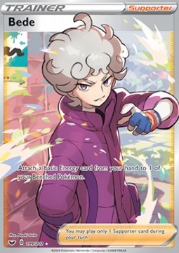 Bede - Sword & Shield (Ultra Rare) [SSH-199] Main image