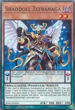 Shaddoll Zefranaga - Structure Deck: Shaddoll Showdown (Common) [SDSH-010] Hauptbild