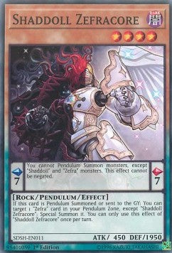 Shaddoll Zefracore - Structure Deck: Shaddoll Showdown (Common) [SDSH-011] Hover Image