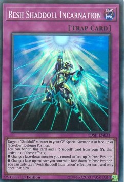 Resh Shaddoll Incarnation - Structure Deck: Shaddoll Showdown (Super Rare) [SDSH-033] Hover Image