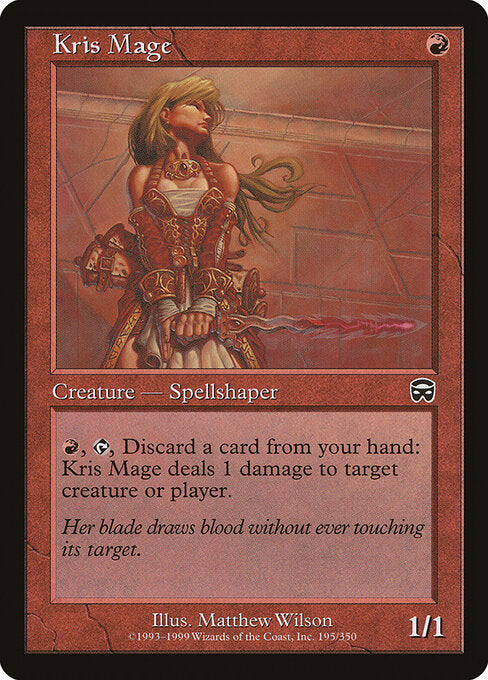 Kris Mage – Mercadian Masques (MMQ-195) Magic: The Gathering card | LC-REM-20260804-15839477924172-4389fbcd-182a-4cac-b14f-aa971948cf8e