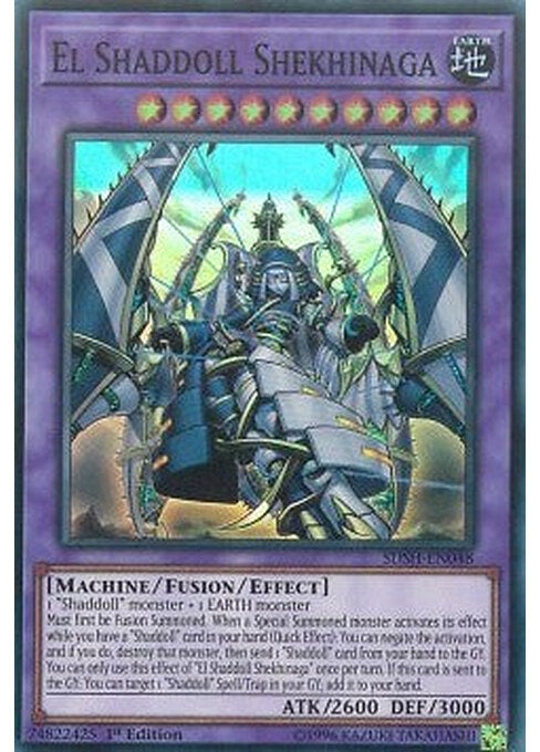 El Shaddoll Shekhinaga — Structure Deck: Shaddoll Showdown (SDSH-048) Yu-Gi-Oh! card Main image