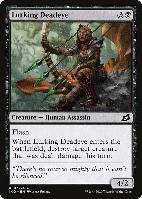 Lurking Deadeye – Ikoria: Lair of Behemoths (IKO-94) Magic: The Gathering card