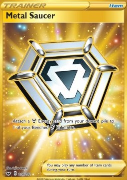 Metal Saucer - Sword & Shield (Secret Rare) [SSH-214] Imagen principal del producto