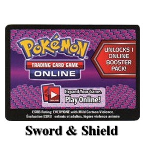 Online Code Card (Booster) - Sword & Shield (Online Code Card) Immagine principale del prodotto