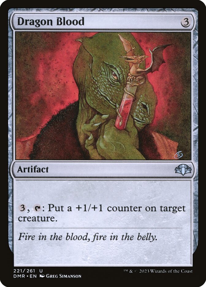 Dragon Blood - Dominaria Remastered (Uncommon) [DMR-221]