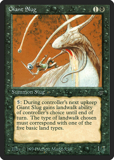 Giant Slug – Legends (LEG-99) Magic: The Gathering card | LC-REM-20260804-15151566127436-43a612e5-a680-4c5b-8ce7-432a86240a6c Imagen principal del producto