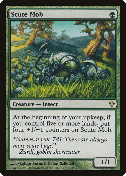 Scute Mob – Zendikar (ZEN-182) Magic: The Gathering card