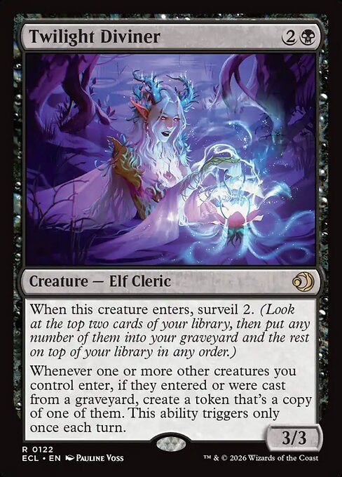 Twilight Diviner – Lorwyn Eclipsed (ECL-122) Magic: The Gathering card | LC-REM-20260804-15572345061708-443b6f30-1493-4d48-93d9-a91e22a7ebb3