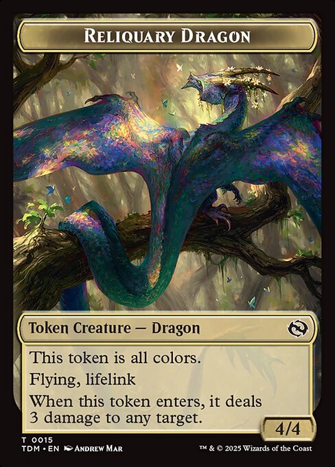 Reliquary Dragon – Tarkir: Dragonstorm Tokens (TTDM-15) Magic: The Gathering card | LC-REM-20260804-15339638489420-44465924-8cc2-49a4-bc07-8dbae7570af6 Hauptbild