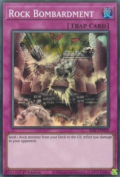 Rock Bombardment - Secret Slayers (Super Rare) [SESL-058] Hauptbild