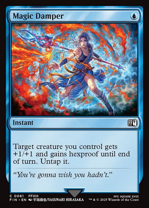 Magic Damper – Final Fantasy (FIN-61) Magic: The Gathering card | LC-REM-20260804-15340061458764-44921b2e-5938-4f63-92b9-0b719a2f8c68 Main image