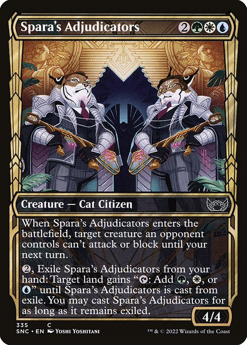 Spara's Adjudicators – Streets of New Capenna (SNC-335) Magic: The Gathering card | LC-REM-20260804-15383394451788-4495468f-a587-48f7-875d-dad80b86c156 Hauptbild