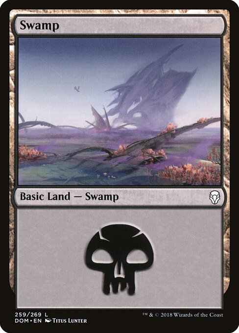 Swamp – Dominaria (DOM-259) Magic: The Gathering card | LC-REM-20260804-15765055406412-44baaa0a-9951-4ee7-a9db-64f841bd1bd0